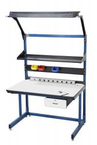 60" x 30" Cantilever Basics Model ESD Work Bench (BIB20)